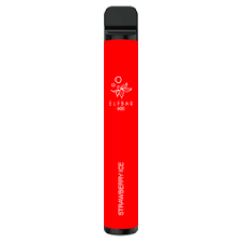ELF BAR STRAWBERRY ICE  DISPOSABLE POD DEVICE - Vape Store UK | Online Vape Shop | Disposable Vape Store | Ecig UK