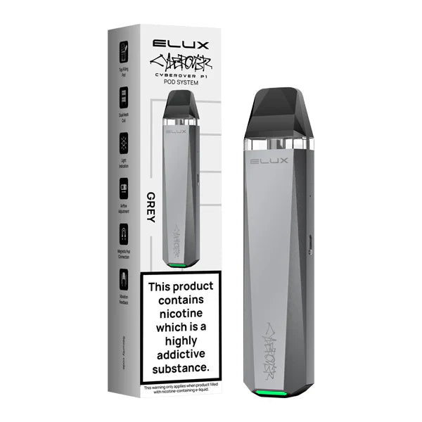 Elux Cyberover P1 Pod Kit Cool Grey