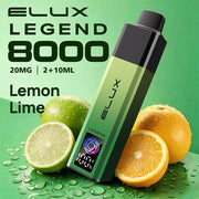 Elux Legend 8000 Lemon Lime Pod Kit Box of 5
