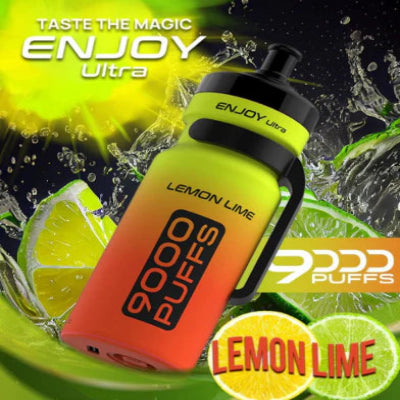 Enjoy Ultra 9000 Box Of 10 Lemon lime