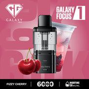 Crystal Galaxy Focus 6000 Pod Fizzy Cherry