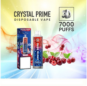 Crystal Prime Disposable Vape Fizzy Cherry 7000 Puffs