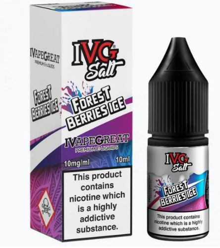 10ml Forest Berries Ice E-Liquids IVG Salts