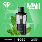 Crystal Galaxy Focus 6000 Pod Fresh Mint