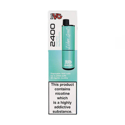 IVG 2400 Box Of 10 Fresh Mint Menthol Mojito