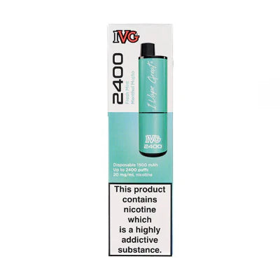 Fresh Mint Menthol Mojito IVG 2400 Box of 5 