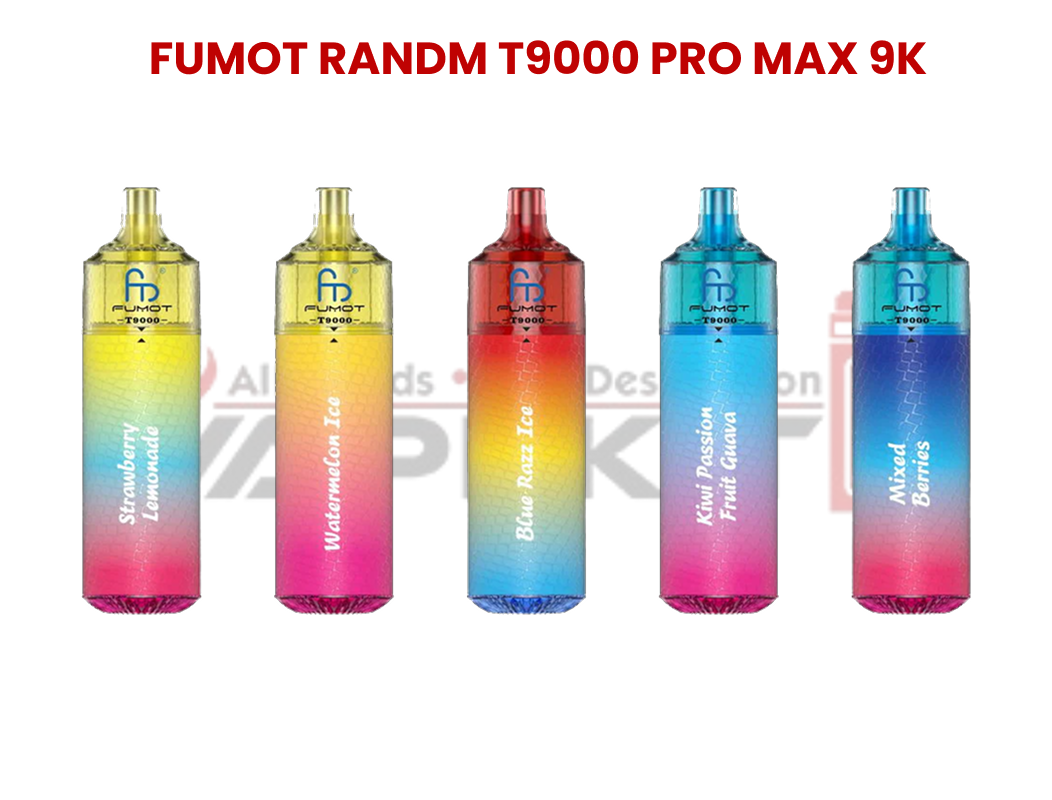 Fumot t9000 pro max top 5 best selling flavours