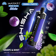 Hayati Pro Max Shisha 15000 Grape Mint