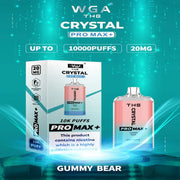 Crystal Pro Max 10000 Gummy Bear Box of 10