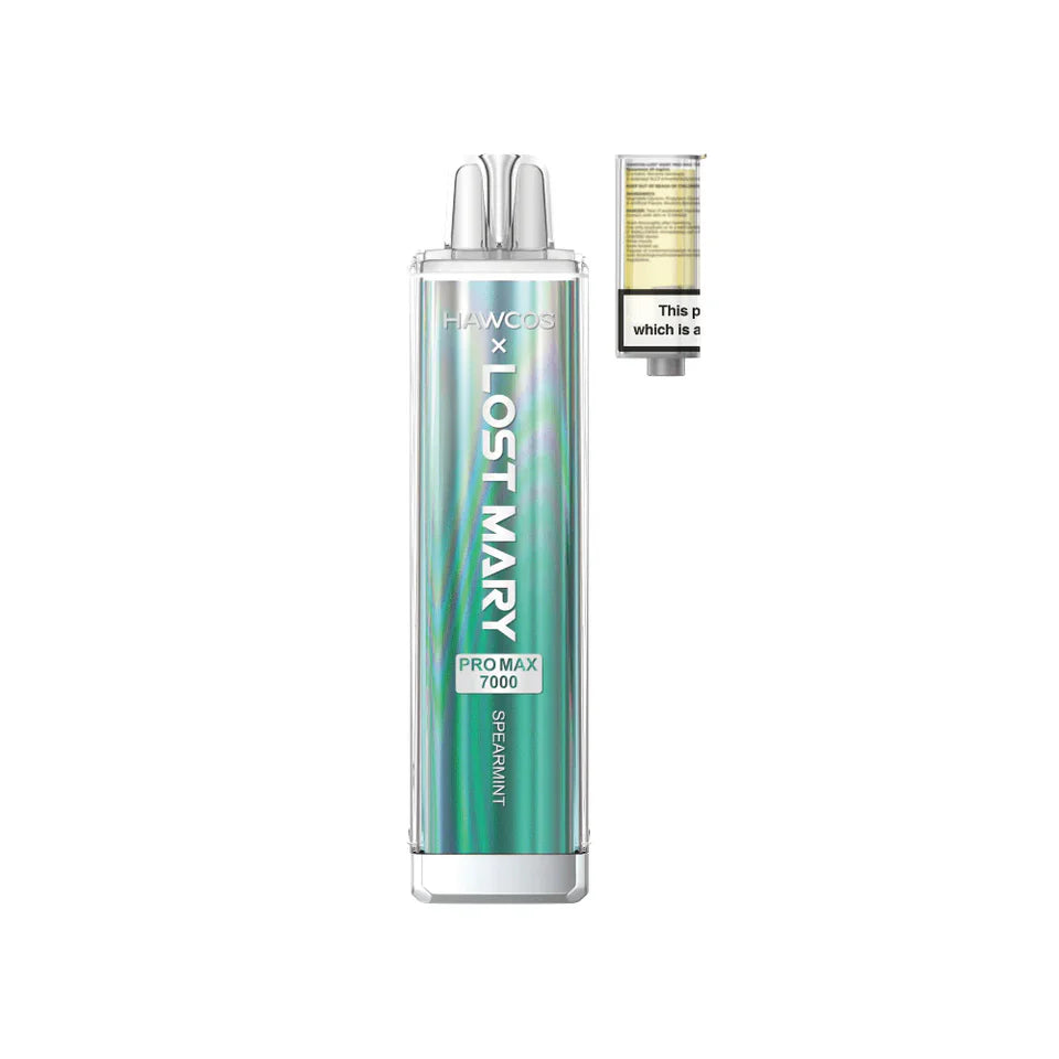 Hawcos x Lost Mary Pro Max 7000 Spearmint