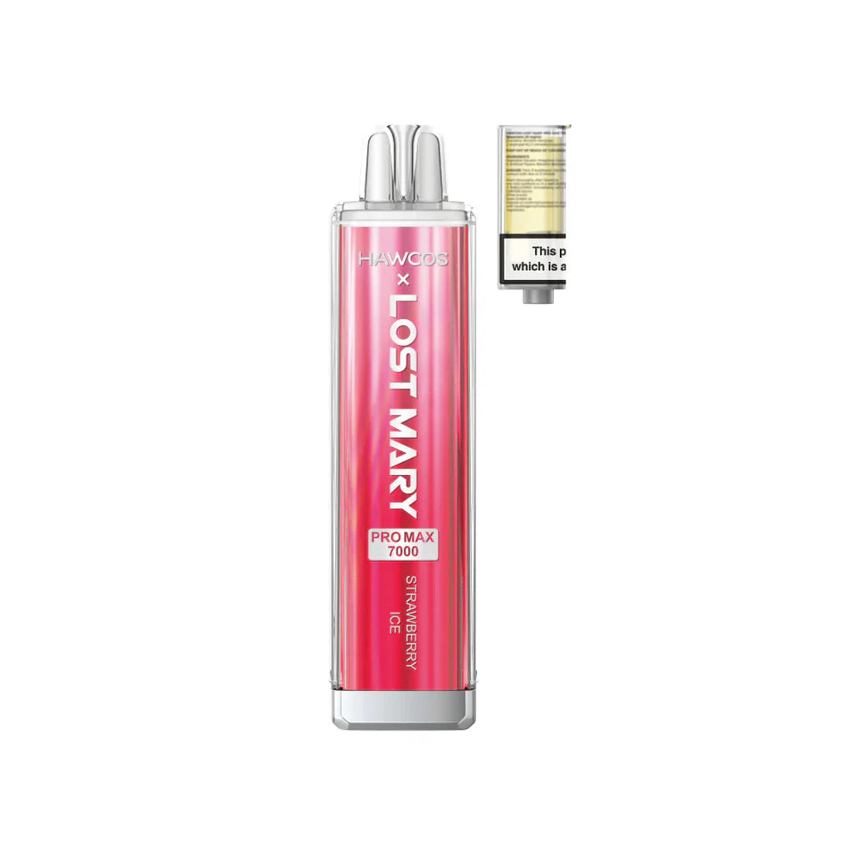 Hawcos x Lost Mary Pro Max 7000 Strawberry Ice