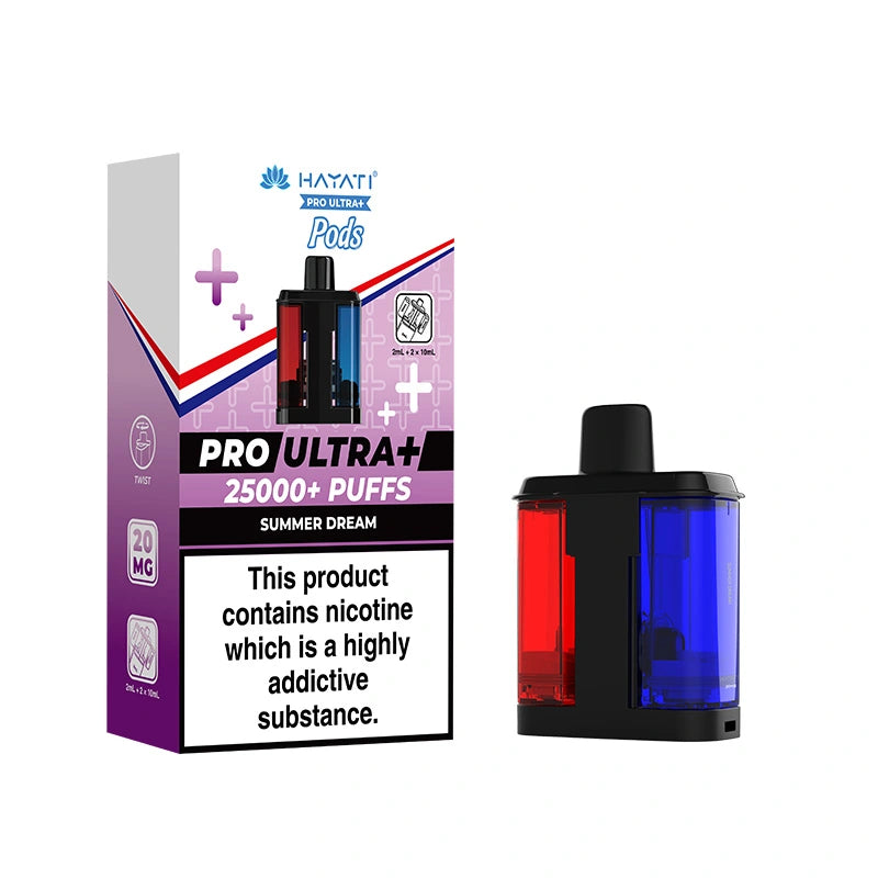 Hayati Pro Ultra Plus Replacement Pods 25K Summer Dream