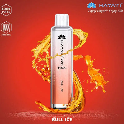 Hayati Pro Max 4000 Puffs Box of 10 Bull Ice