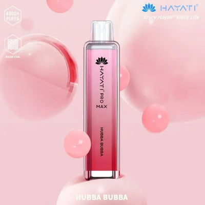 Hayati Pro Max 4000 Puffs Box of 10 Hubba Bubba