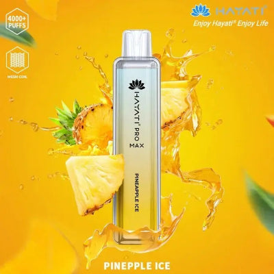 Hayati Pro Max 4000 Puffs Box of 10 Pineapple Ice