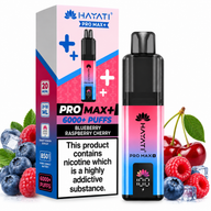 Hayati Pro Max Plus 6000 Blueberry Raspberry Cherry 20mg pod kit