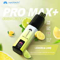 Hayati Pro Max Plus 6000 Lemon & Lime 20mg prefilled pod kit