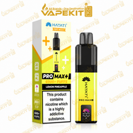 Hayati Pro Max Plus 6000 Lemon Pineapple 20mg pod kit VapeKitUK