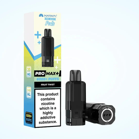 Hayati Pro Max Plus 6000 replacement pod – Fruit Twist, 20mg