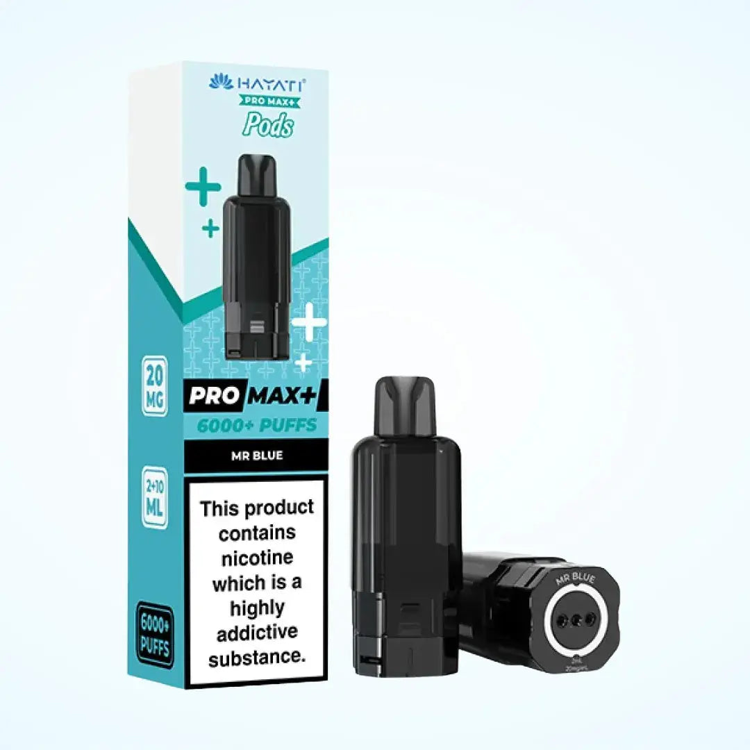 Hayati Pro Max Plus 6000 replacement pod – Mr Blue, 20mg