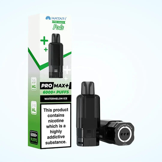 Hayati Pro Max Plus 6000 replacement pod – Watermelon Ice, 20mg