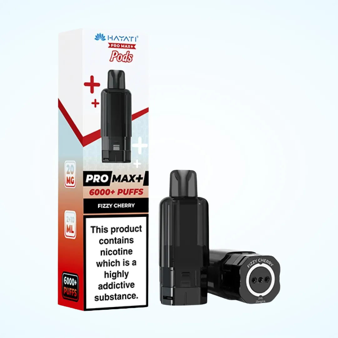Hayati Pro Max Plus 6K Prefilled Refill Pod Fizzy Cherry