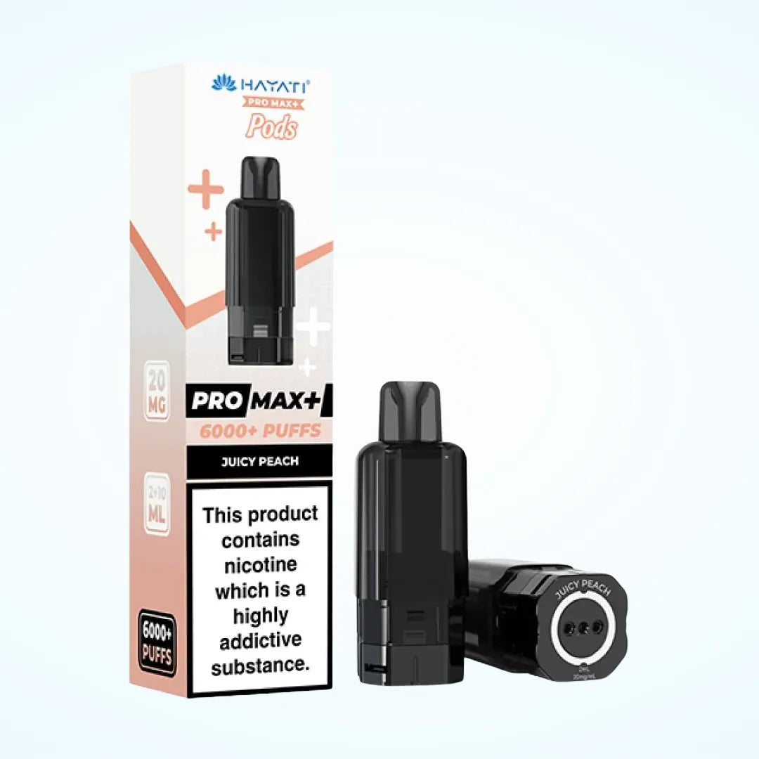 Hayati Pro Max Plus 6K Prefilled Refill Pod Juicy Peach