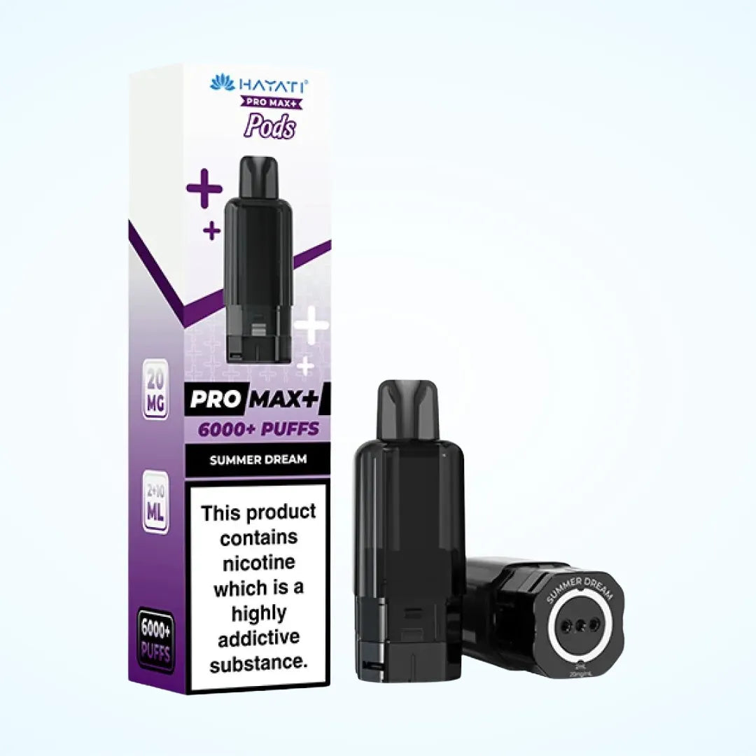 Hayati Pro Max Plus 6K Prefilled Refill Pod Summer Dream