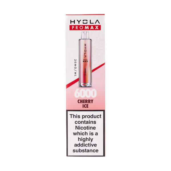 Cherry Ice Hyola Pro Max 6000 Disposable Vape 