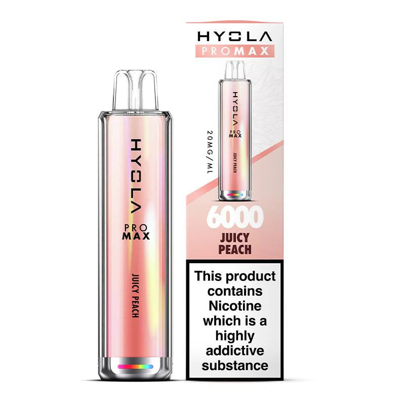 Hyola Promax 6000 Disposable Vape Juicy Peach