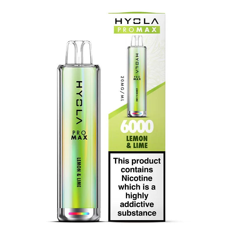 Hyola Promax 6000 Disposable Vape Lemon Lime