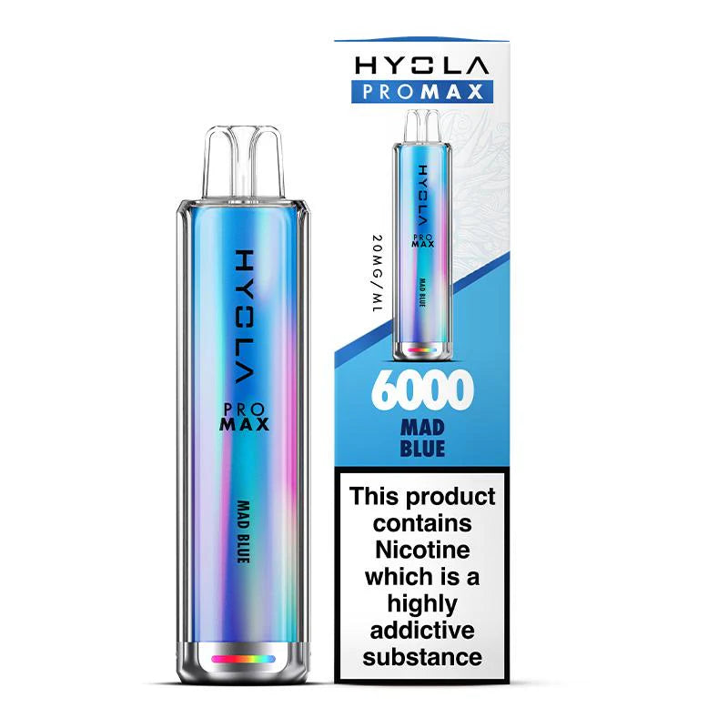 Hyola Promax 6000 Disposable Vape Mad Blue