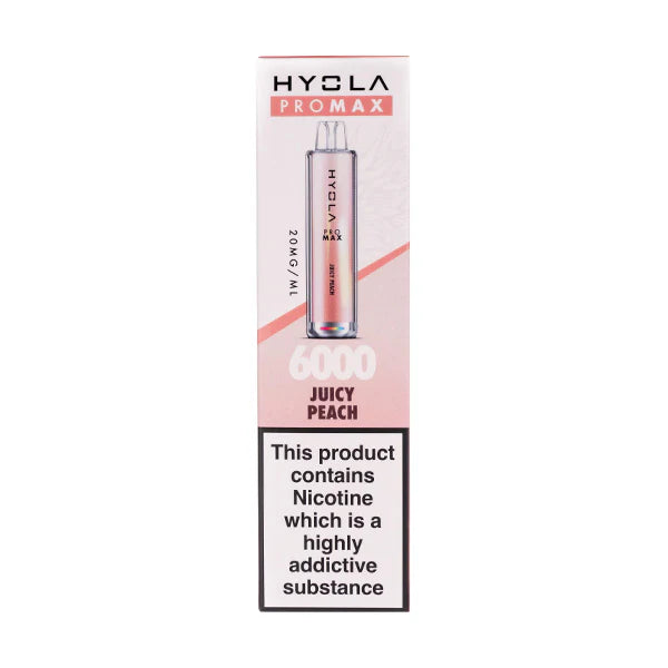 Juicy Peach Hyola Pro Max 6000 Disposable Vape 