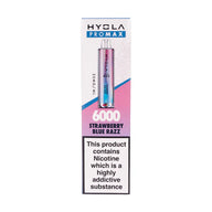 Strawberry Bue Razz Hyola Pro Max 6000 Disposable Vape