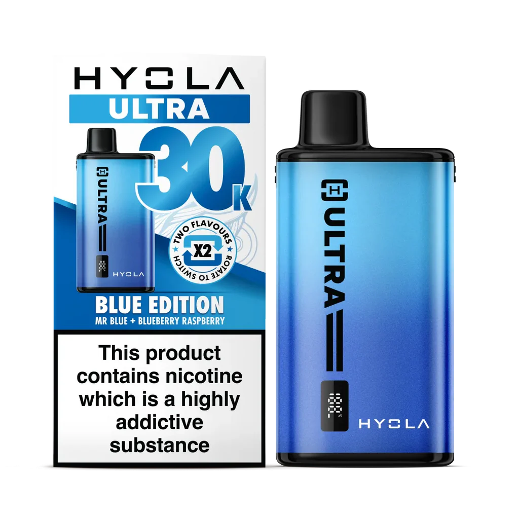 Hyola Ultra 30K Prefilled Vape Kit Blue Edition