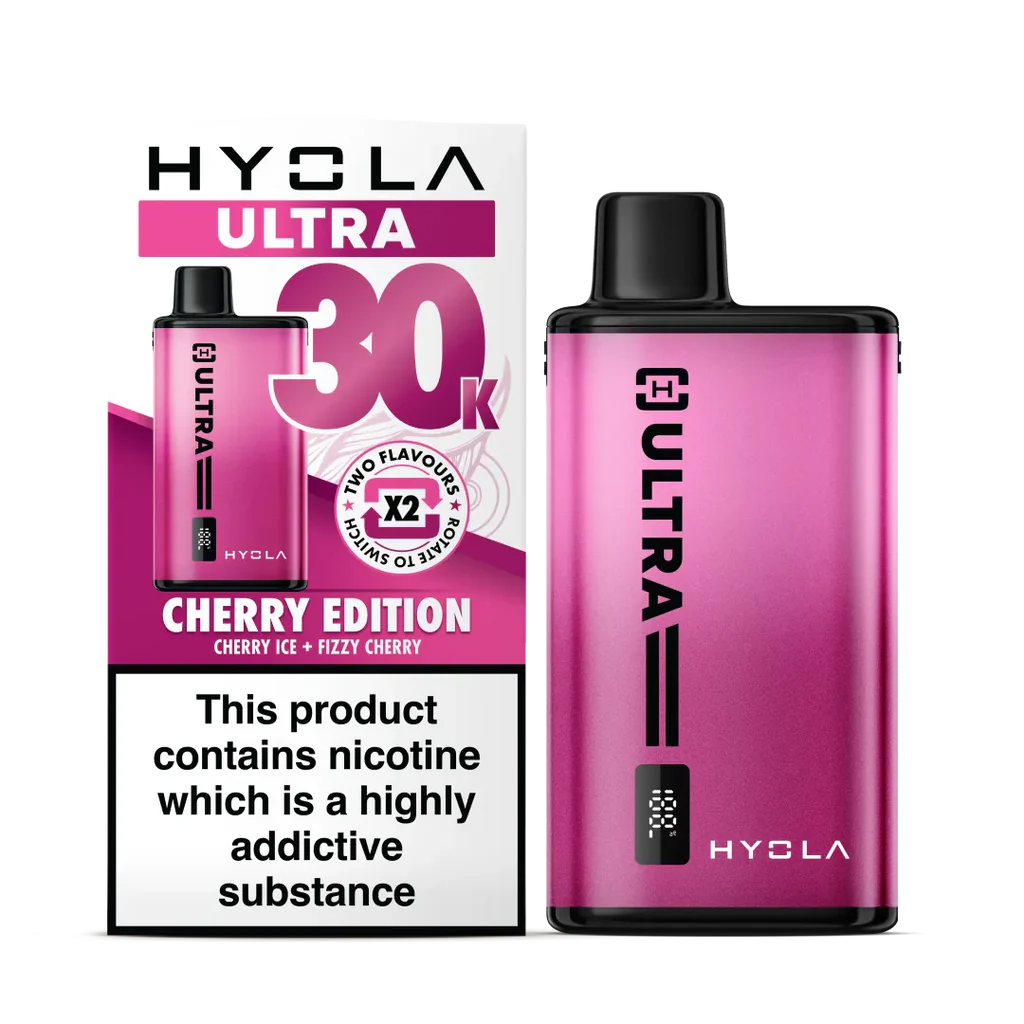Hyola Ultra 30K Prefilled Vape Kit Cherry Edition