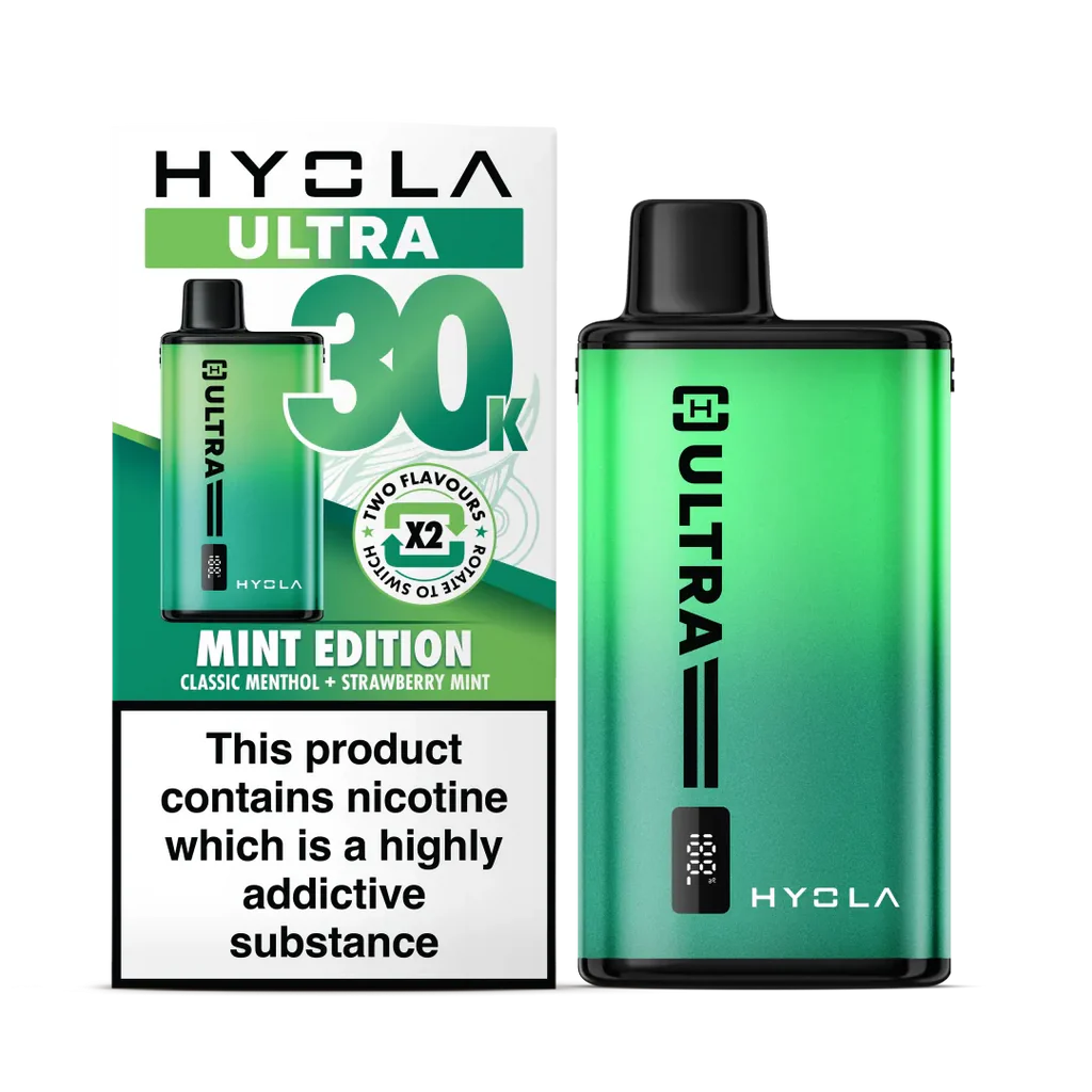 Hyola Ultra 30K Prefilled Vape Kit Mint Edition