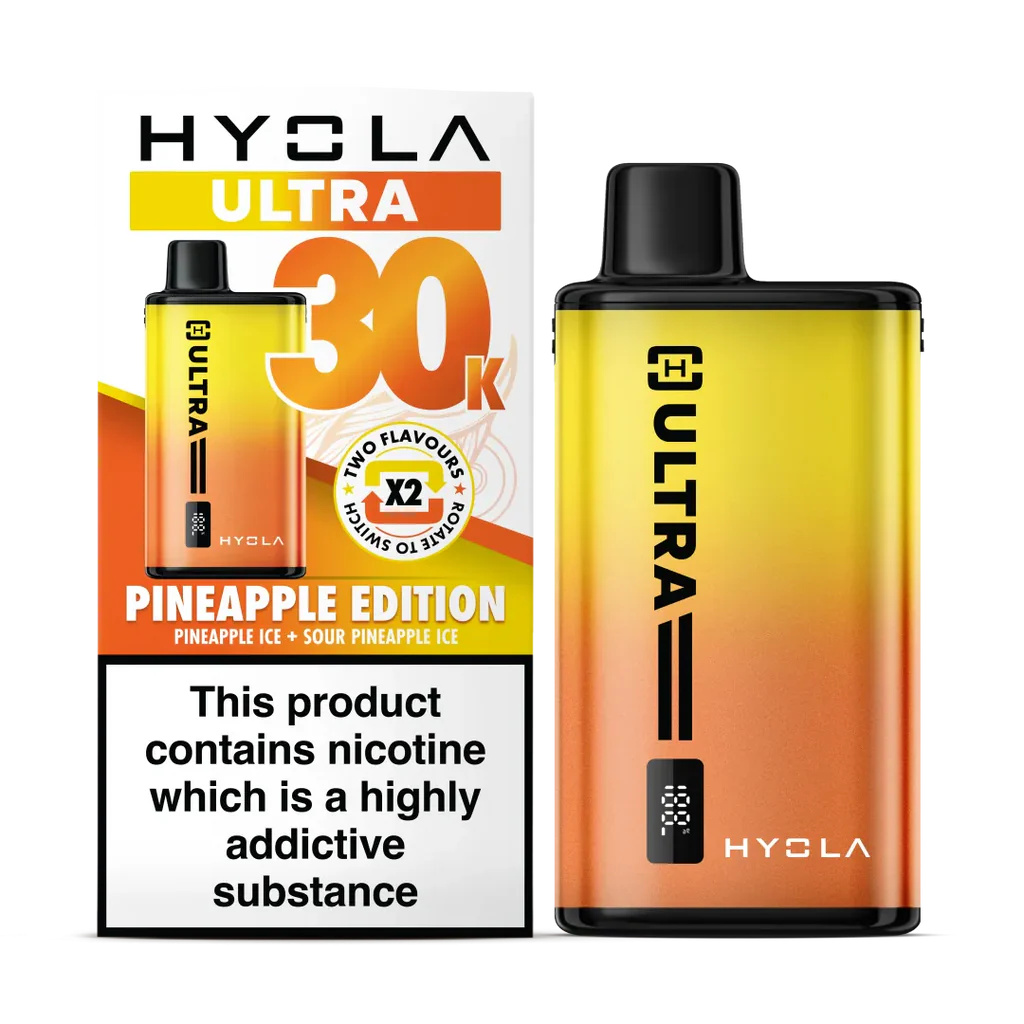 Hyola Ultra 30K Prefilled Vape Kit Pineapple Edition