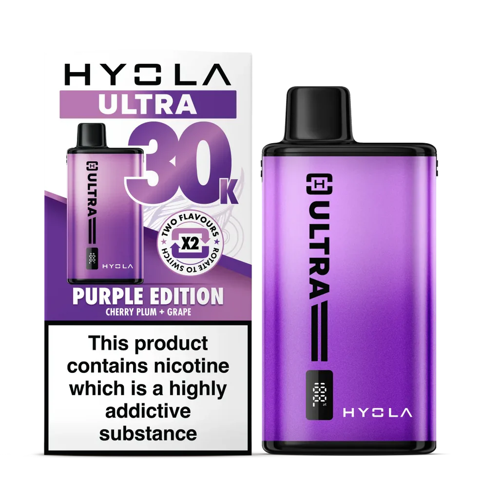 Hyola Ultra 30K Prefilled Vape Kit Purple Edition