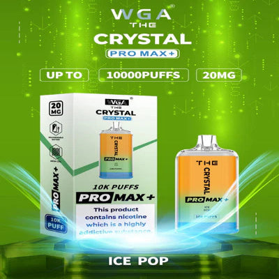 Crystal Pro Max 10000 Ice Pop Box of 10