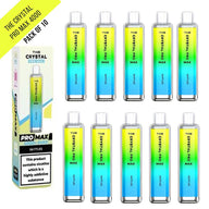 Skittles 4000 Puffs Crystal Pro Max Disposable Vape (Pack of 10) - Vape Store UK | Online Vape Shop | Disposable Vape Store | Ecig UK