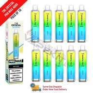 Skittles 4000 Puffs Crystal Pro Max Disposable Vape (Pack of 10) - Vape Store UK | Online Vape Shop | Disposable Vape Store | Ecig UK