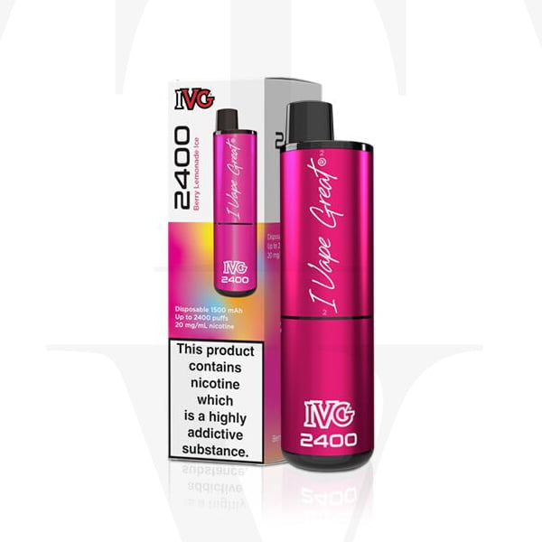 IVG 2400 Puff £9.99 Multi Buy Deal Prefilled Bar