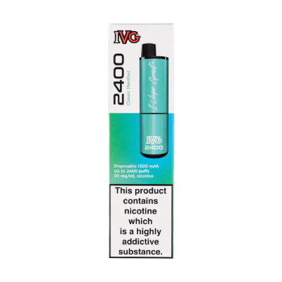 IVG 2400 Box Of 10 Classic Menthol