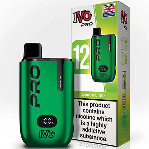 IVG Pro 12 prefilled pod kit Lemon Lime