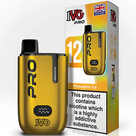 IVG Pro 12 prefilled pod kit Pineapple Ice