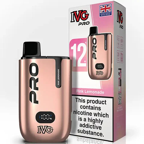 IVG Pro 12 prefilled pod kit Pink Lemonade