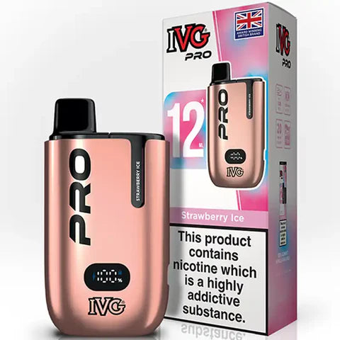 IVG Pro 12 prefilled pod kit strawberry Ice