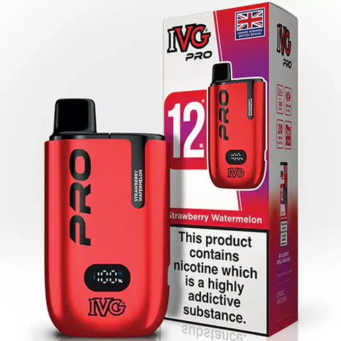 IVG Pro 12 prefilled pod kit strawberry watermelon