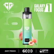 Juicy Peach Crystal Galaxy Focus 6000